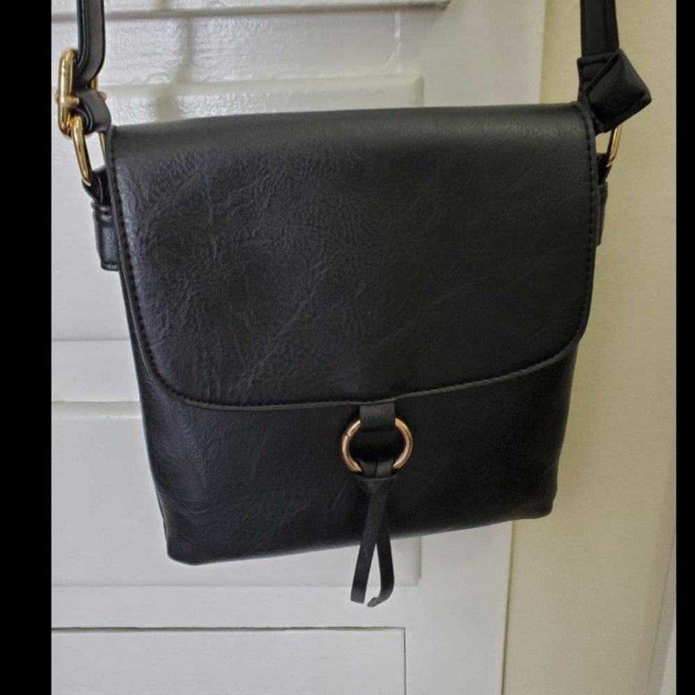 CROSSBODY - LONG - BLACK
